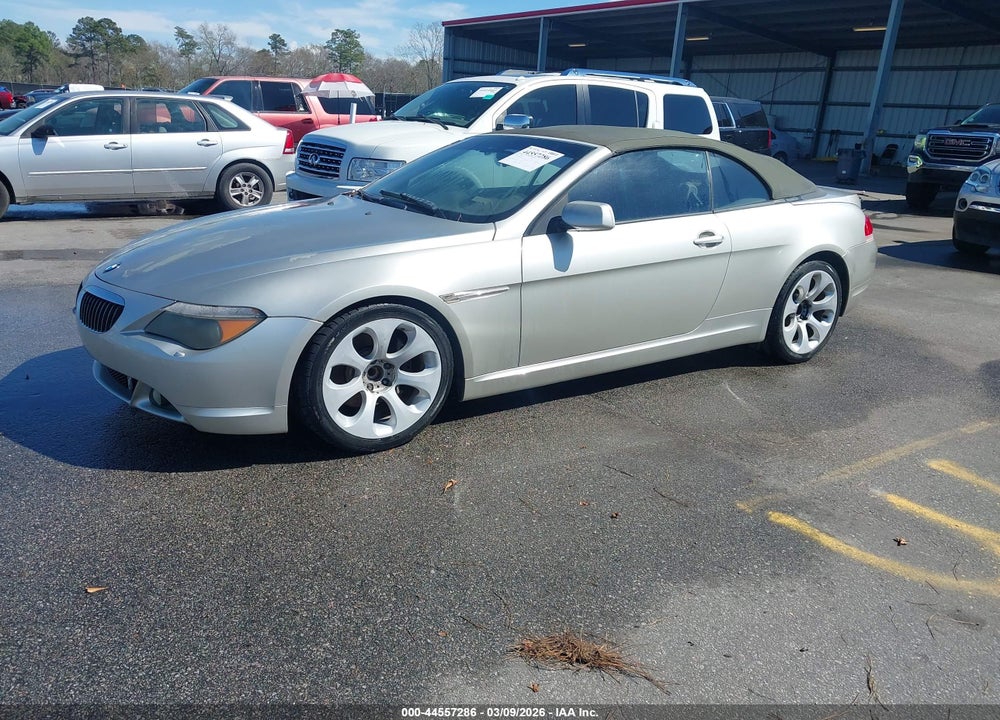 2004 BMW 645CI VIN: WBAEK73424B321519