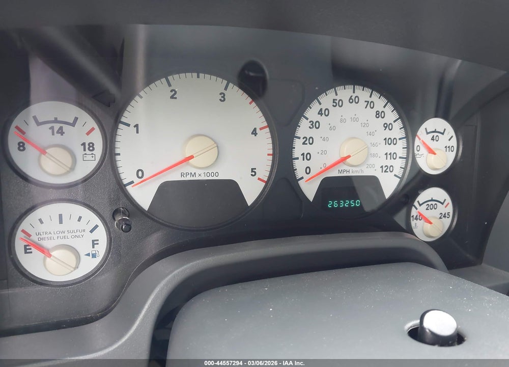 2008 DODGE RAM 2500 SLT/POWER WAGON VIN: 3D7KS28A38G218667