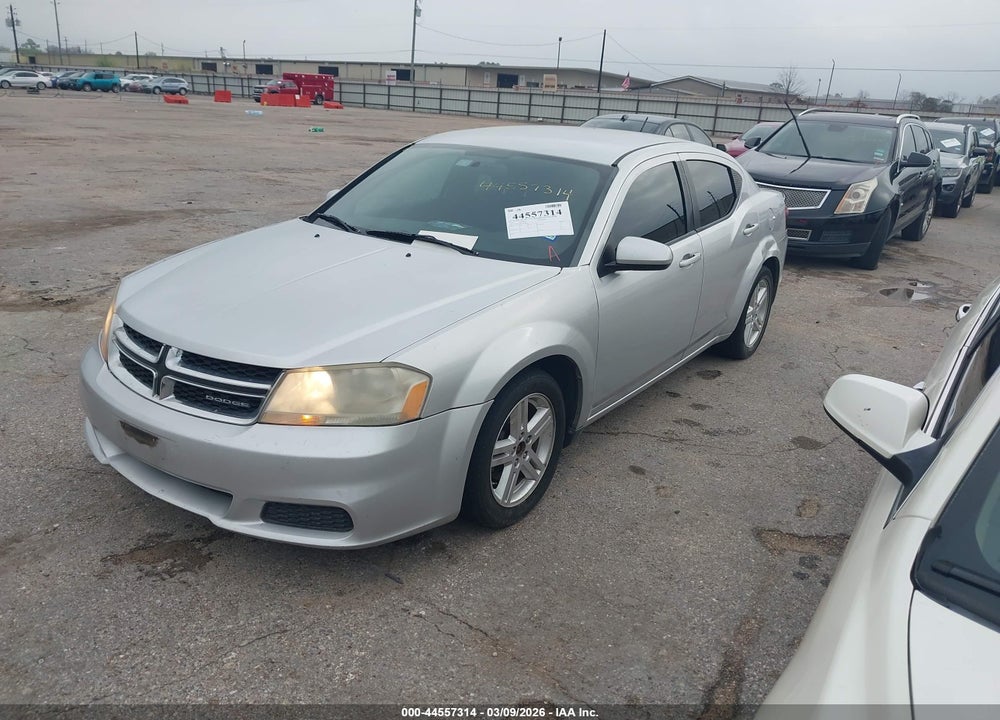 2012 DODGE AVENGER SXT VIN: 1C3CDZCB6CN192863