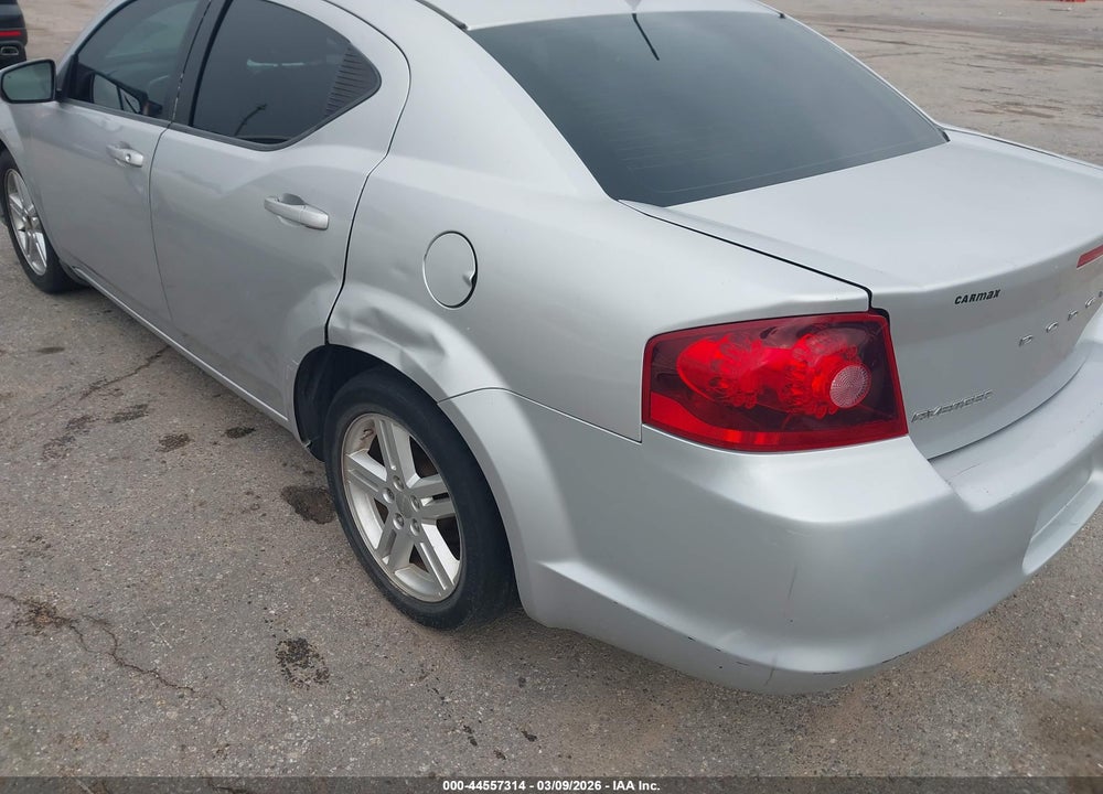 2012 DODGE AVENGER SXT VIN: 1C3CDZCB6CN192863
