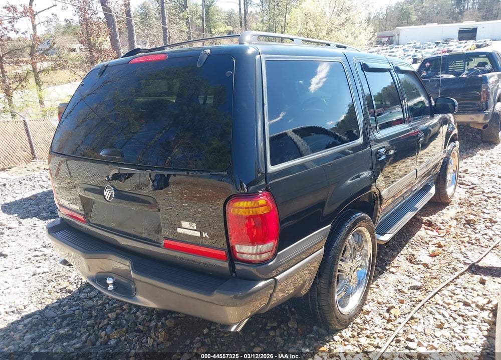 1999 MERCURY MOUNTAINEER VIN: 4M2ZU52P5XUJ02880