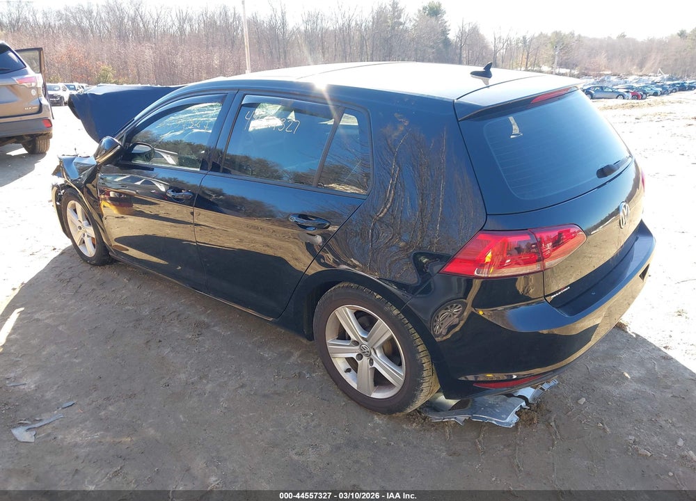 2017 VOLKSWAGEN GOLF TSI S 4-DOOR/TSI WOLFSBURG EDITION 4-DOOR VIN: 3VW117AU5HM070076