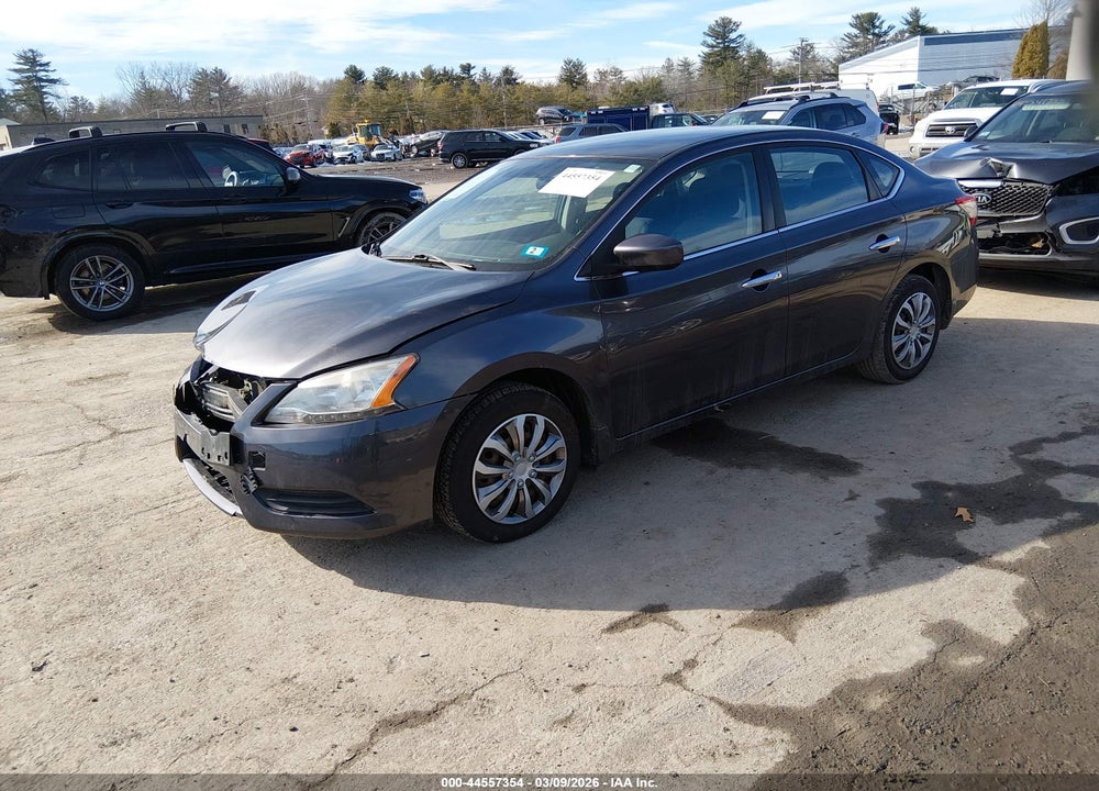 2014 NISSAN SENTRA SV VIN: 3N1AB7AP7EY313193