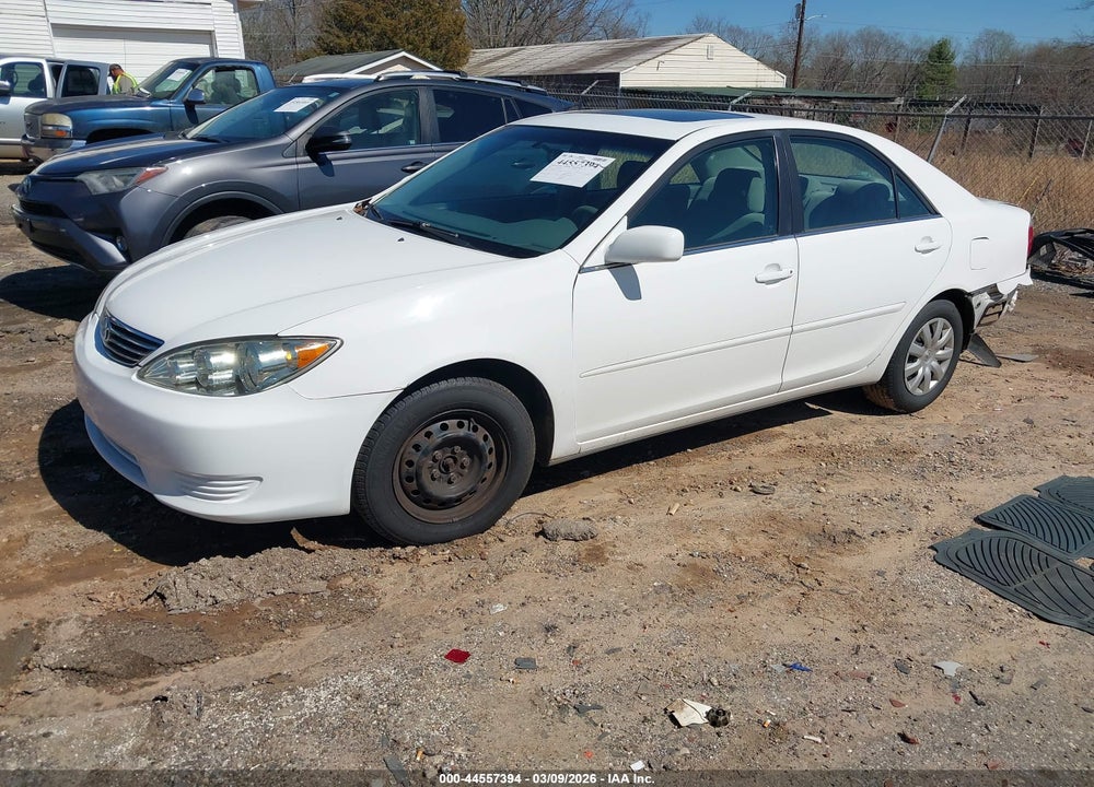 2005 TOYOTA CAMRY LE VIN: 4T1BE30K15U575619