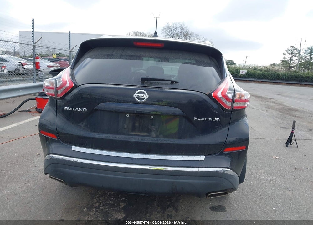 2017 NISSAN MURANO PLATINUM VIN: 5N1AZ2MG4HN161796