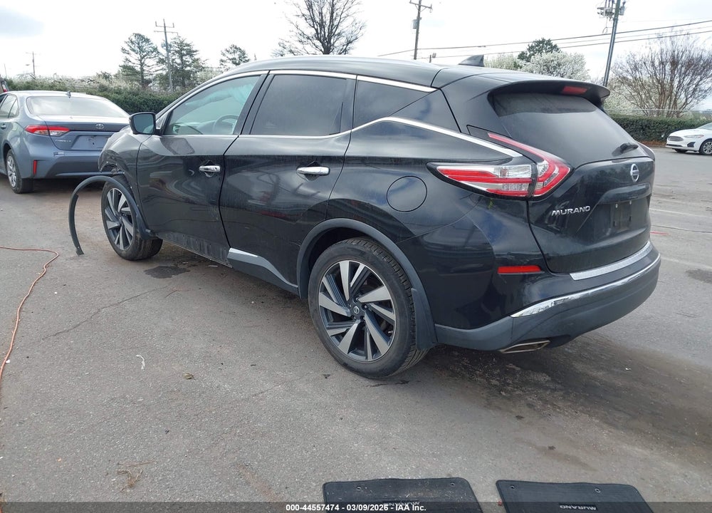 2017 NISSAN MURANO PLATINUM VIN: 5N1AZ2MG4HN161796