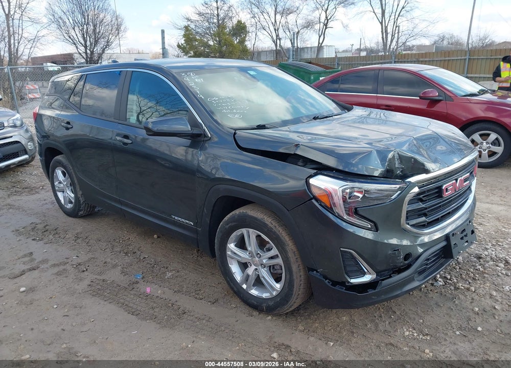2021 GMC TERRAIN FWD SLE VIN: 3GKALMEV3ML342319