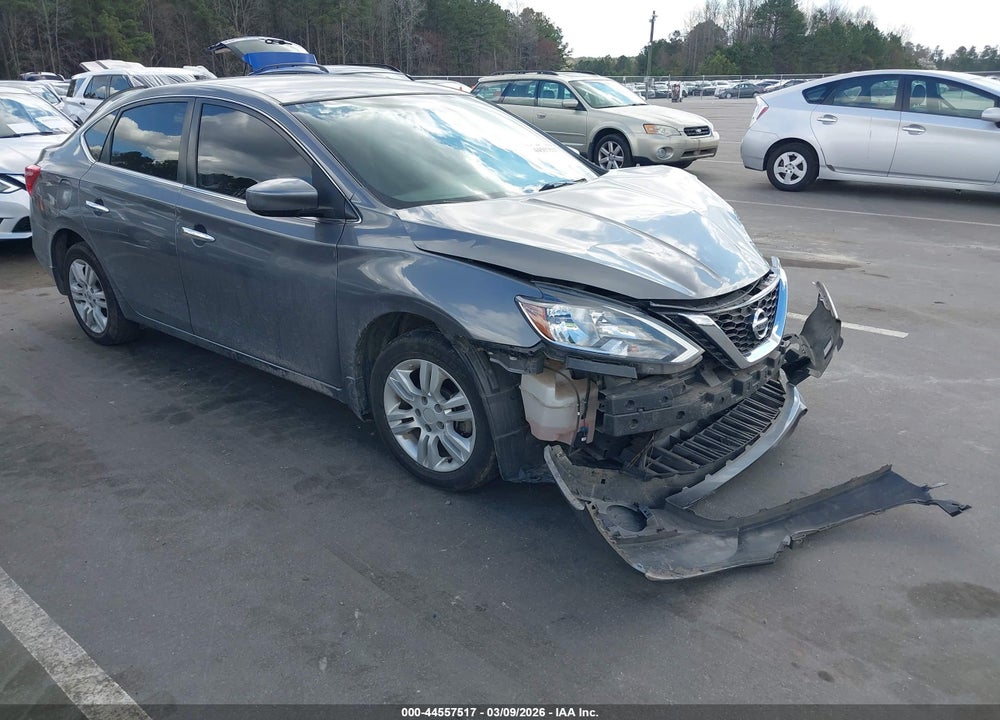 2019 NISSAN SENTRA S VIN: 3N1AB7AP5KY394867