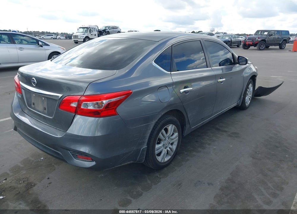 2019 NISSAN SENTRA S VIN: 3N1AB7AP5KY394867