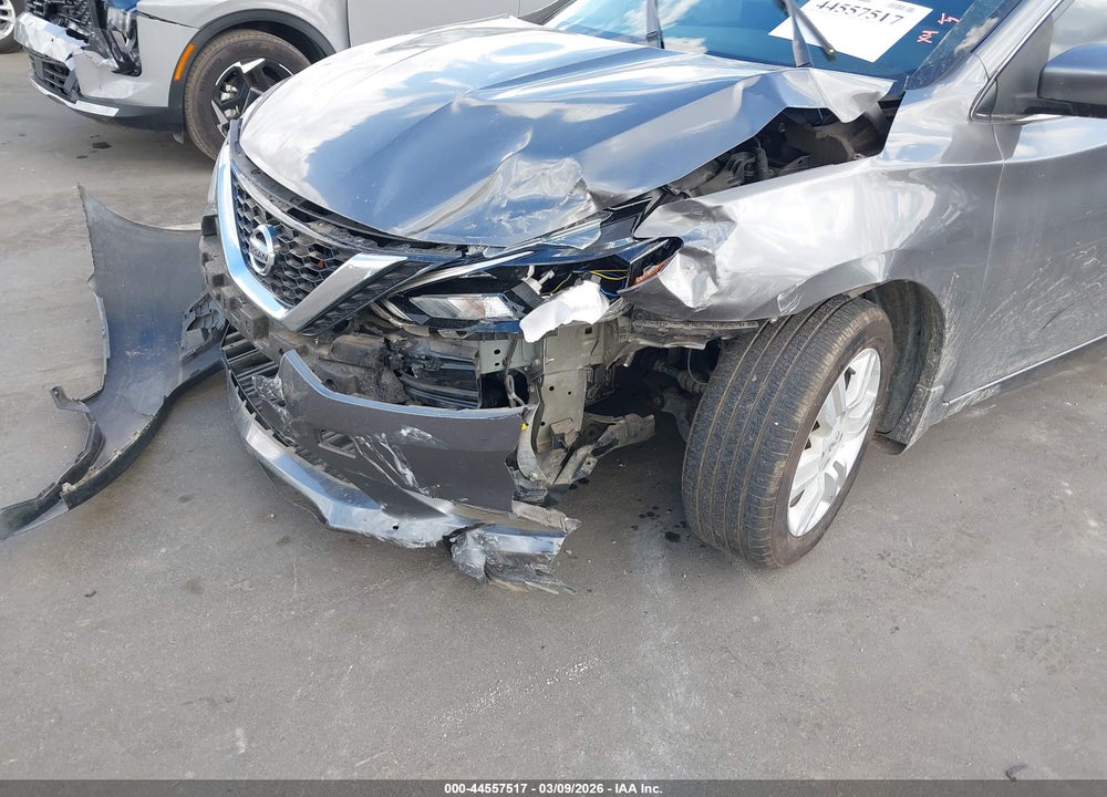 2019 NISSAN SENTRA S VIN: 3N1AB7AP5KY394867