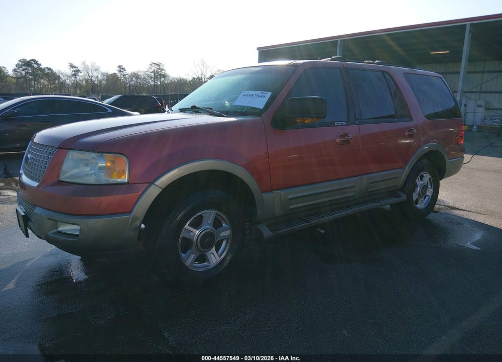 2003 FORD EXPEDITION EDDIE BAUER VIN: 1FMEU17W03LB73770