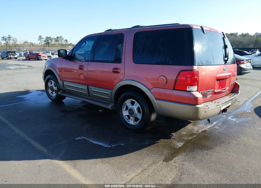 2003 FORD EXPEDITION EDDIE BAUER VIN: 1FMEU17W03LB73770