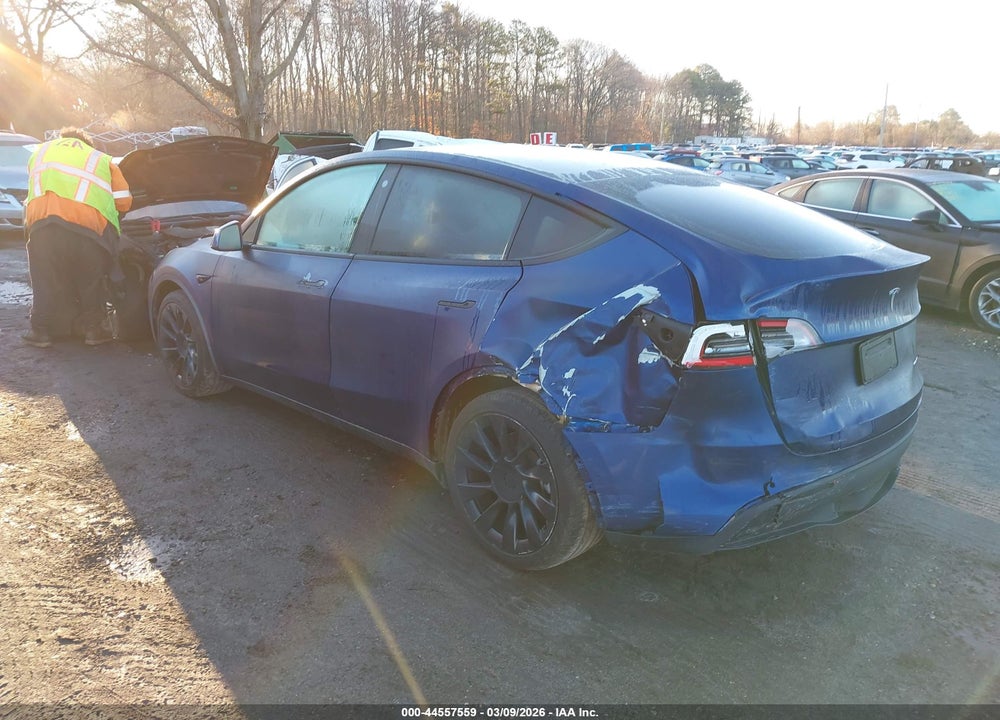 2021 TESLA MODEL Y LONG RANGE DUAL MOTOR ALL-WHEEL DRIVE VIN: 5YJYGDEE1MF092494