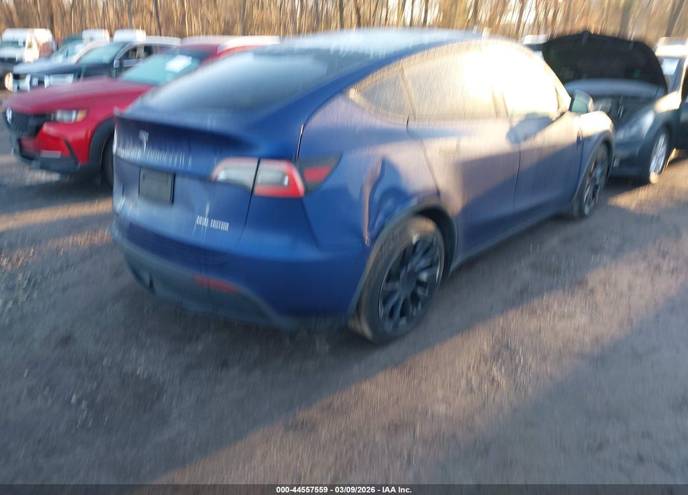 2021 TESLA MODEL Y LONG RANGE DUAL MOTOR ALL-WHEEL DRIVE VIN: 5YJYGDEE1MF092494