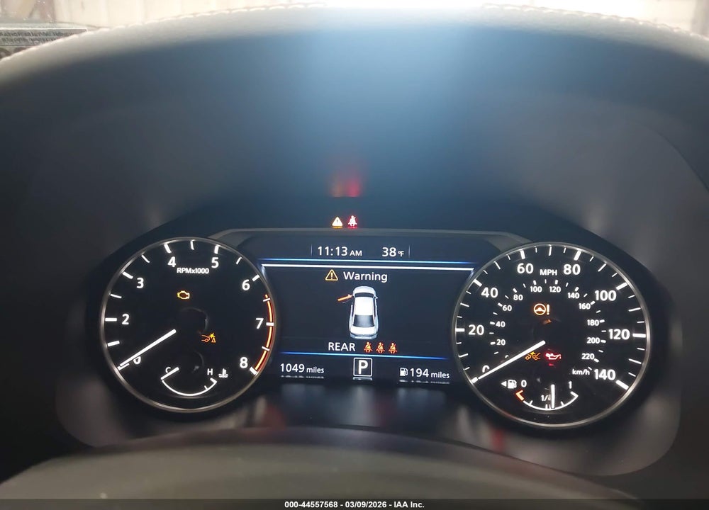 2025 NISSAN ALTIMA SR AWD VIN: 1N4BL4CW8SN408426