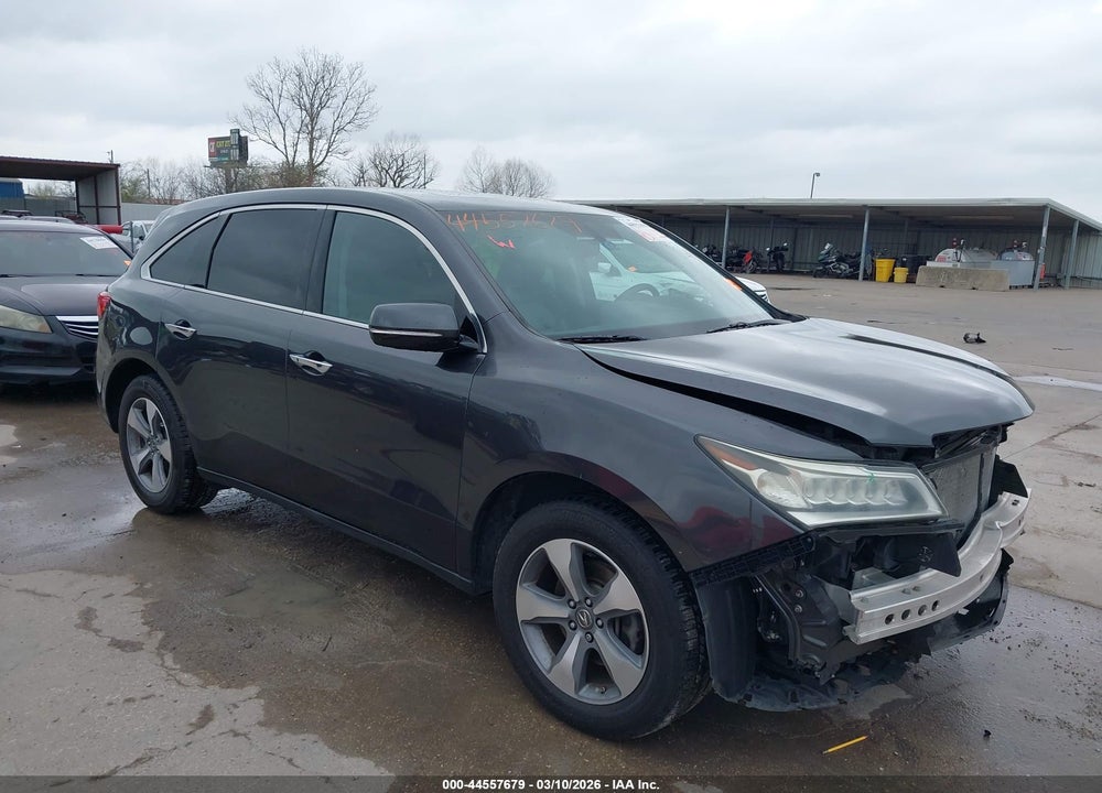 2014 ACURA MDX VIN: 5FRYD4H25EB036004