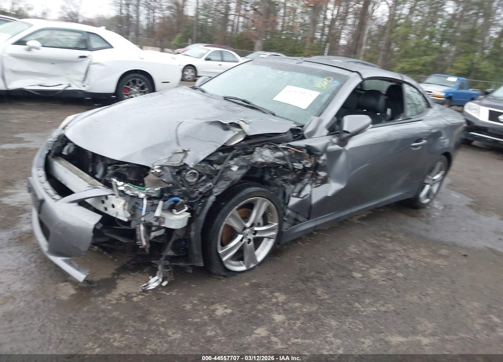 2012 LEXUS IS 250C VIN: JTHFF2C24C2521487