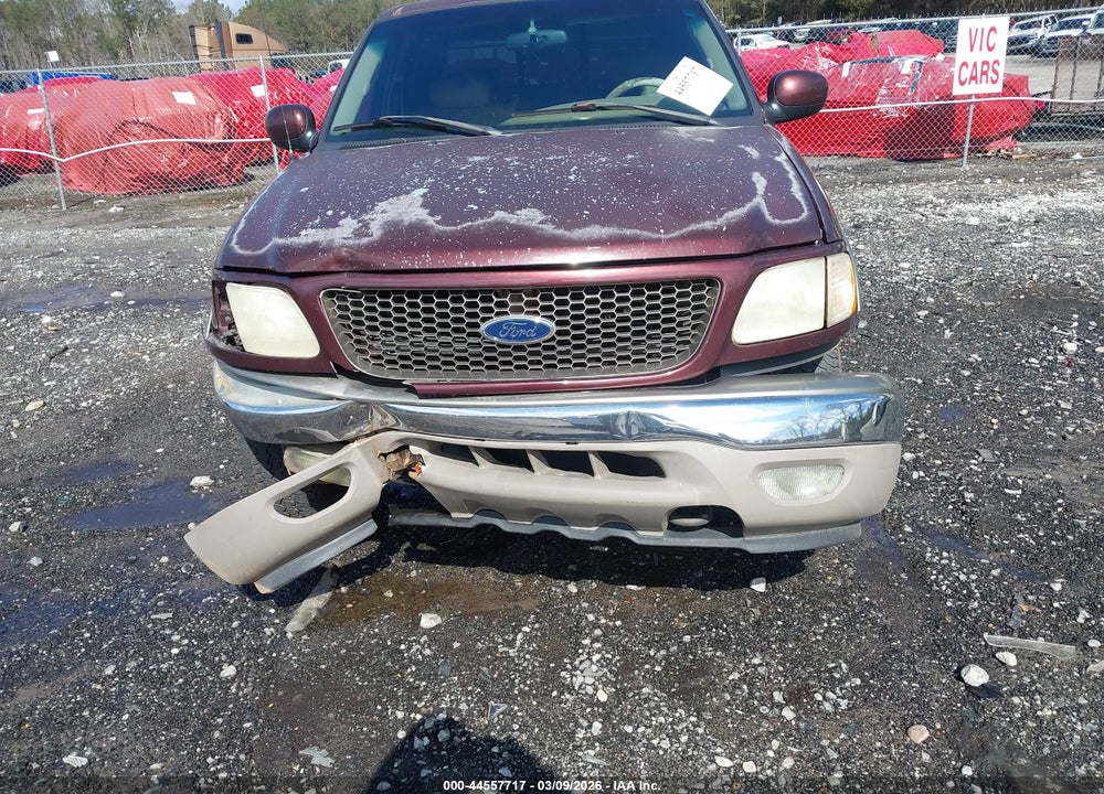 2001 FORD F-150 KING RANCH EDITION/LARIAT/XLT VIN: 1FTRW08L71KB38063