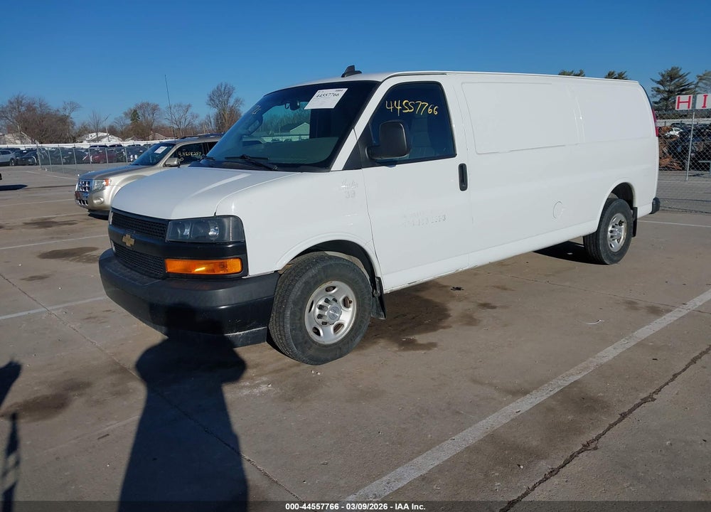 2018 CHEVROLET EXPRESS 3500 WORK VAN VIN: 1GCZGHFG2J1336556