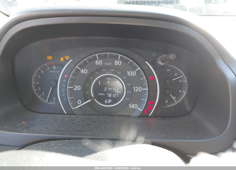 2013 HONDA CR-V EX-L VIN: 2HKRM4H76DH629968