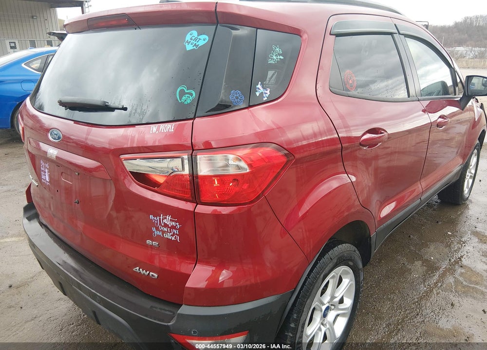 2018 FORD ECOSPORT SE VIN: MAJ6P1UL3JC184677