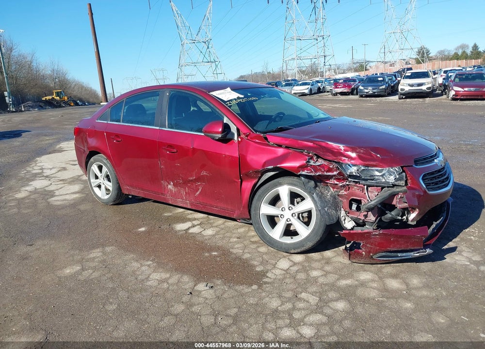 2015 CHEVROLET CRUZE 2LT AUTO VIN: 1G1PE5SB0F7234837