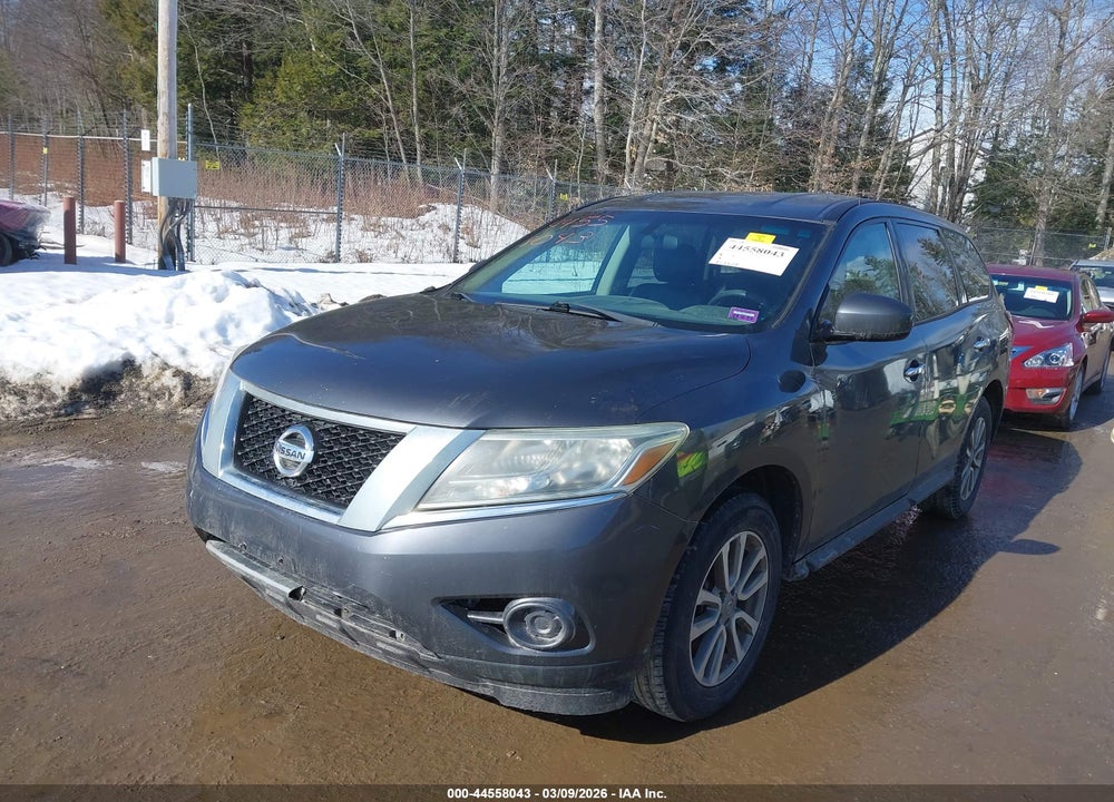 2013 NISSAN PATHFINDER S VIN: 5N1AR2MM3DC642568