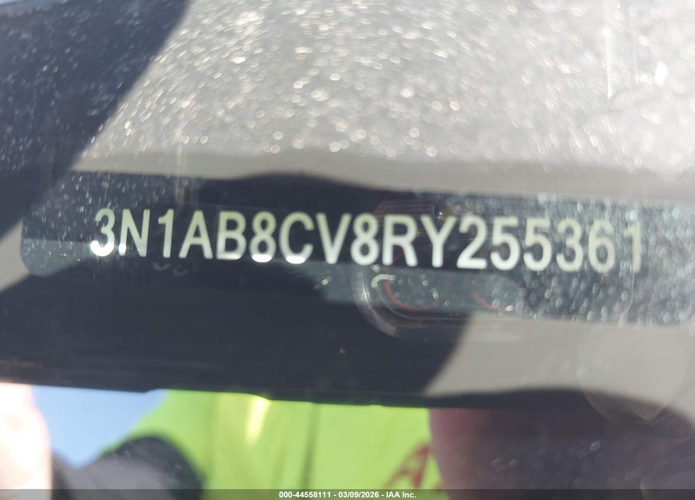 2024 NISSAN SENTRA SV XTRONIC CVT VIN: 3N1AB8CV8RY255361