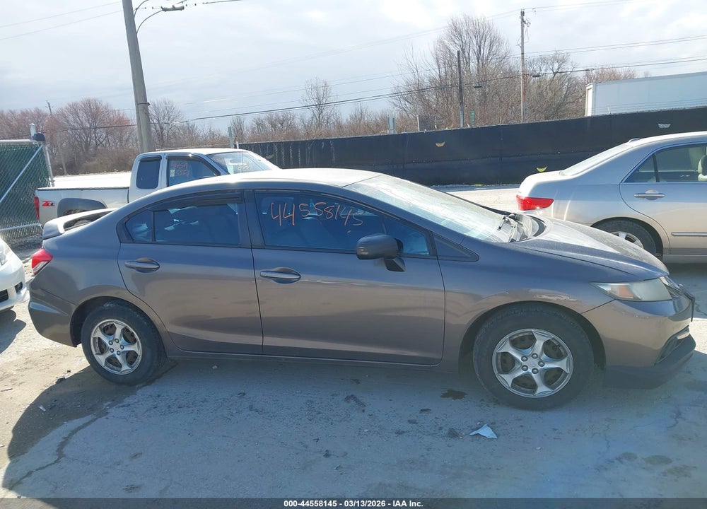 2014 HONDA CIVIC LX VIN: 2HGFB2F57EH522793