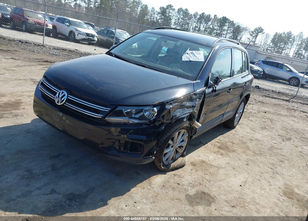2017 VOLKSWAGEN TIGUAN 2.0T/2.0T S VIN: WVGBV7AX2HK054281
