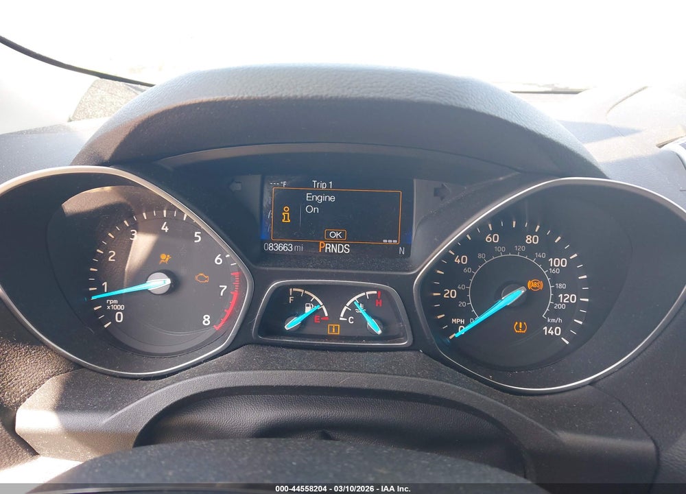2017 FORD ESCAPE SE VIN: 1FMCU9G98HUC22084
