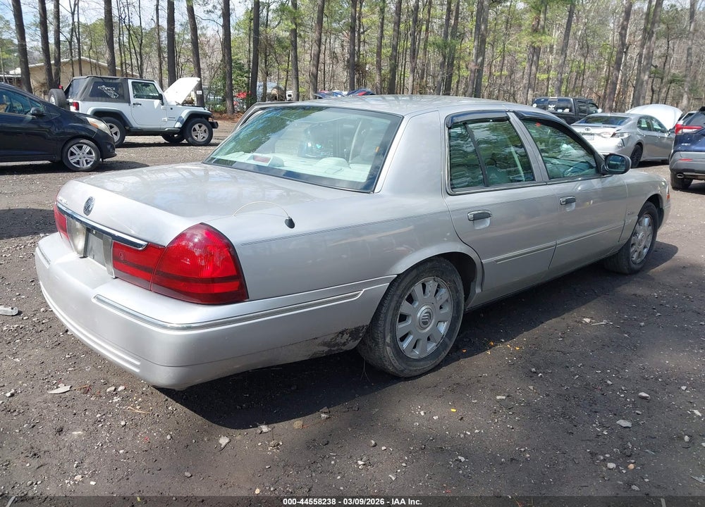 2005 MERCURY GRAND MARQUIS LS/LSE VIN: 2MEHM75W05X658504