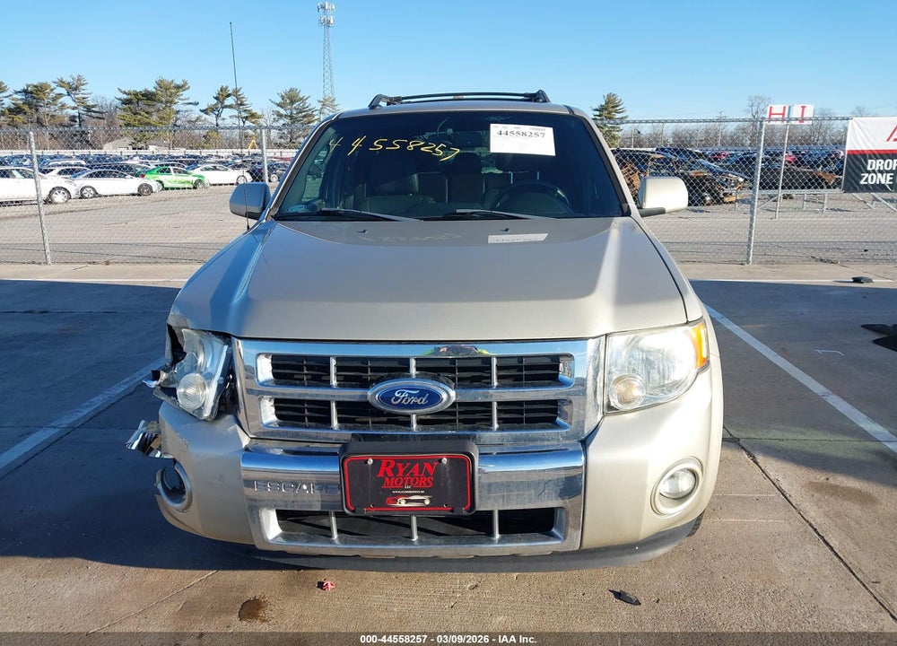 2012 FORD ESCAPE LIMITED VIN: 1FMCU9E70CKA63373