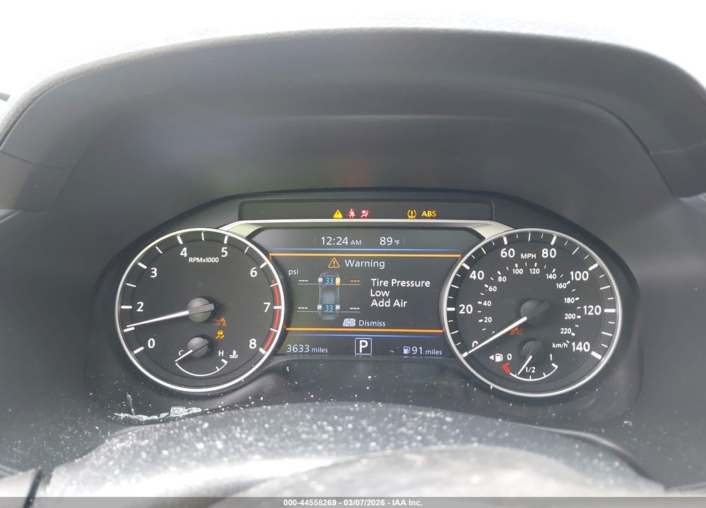 2025 NISSAN ALTIMA SV FWD VIN: 1N4BL4DV9SN400017