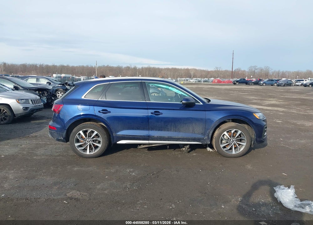 2021 AUDI Q5 PREMIUM 45 TFSI QUATTRO S TRONIC VIN: WA1AAAFY7M2070328