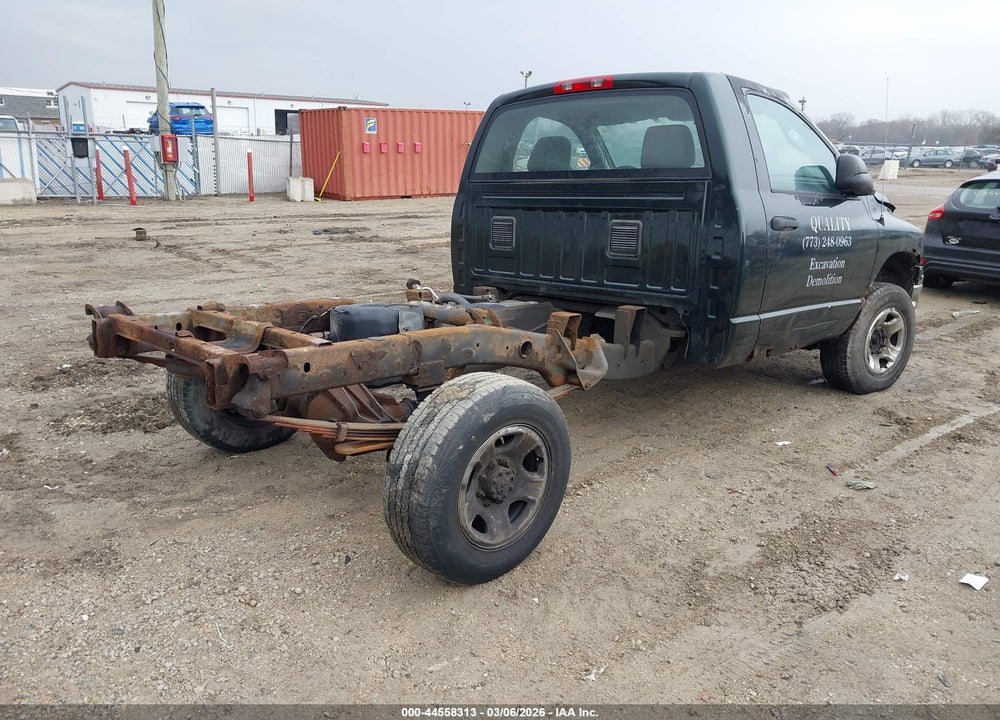 2006 DODGE RAM 2500 SLT/TRX4 OFF ROAD/SPORT/POWER WAGON VIN: 3D7KS26C16G165968
