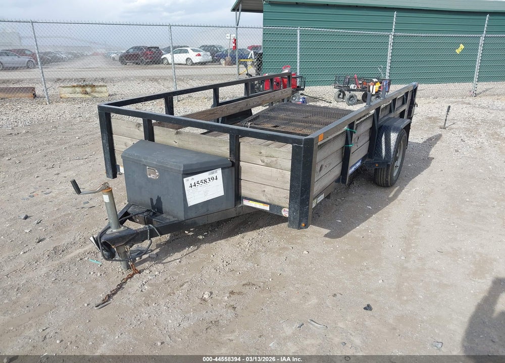 2020 SURE-TRAC 12' UTILITY TRAILER VIN: 5JW1U1213L1296497