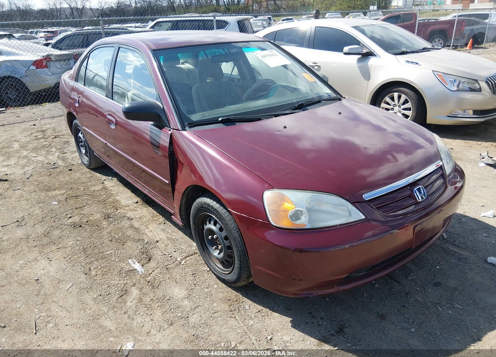 2003 HONDA CIVIC LX VIN: 2HGES165X3H501293