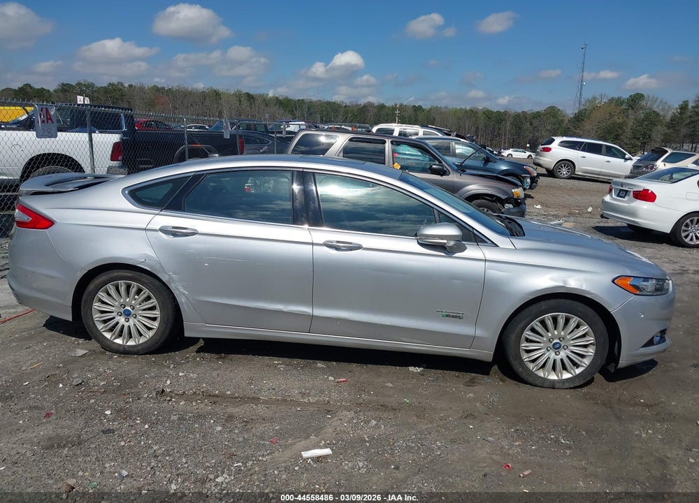 2013 FORD FUSION ENERGI TITANIUM VIN: 3FA6P0SU7DR240762