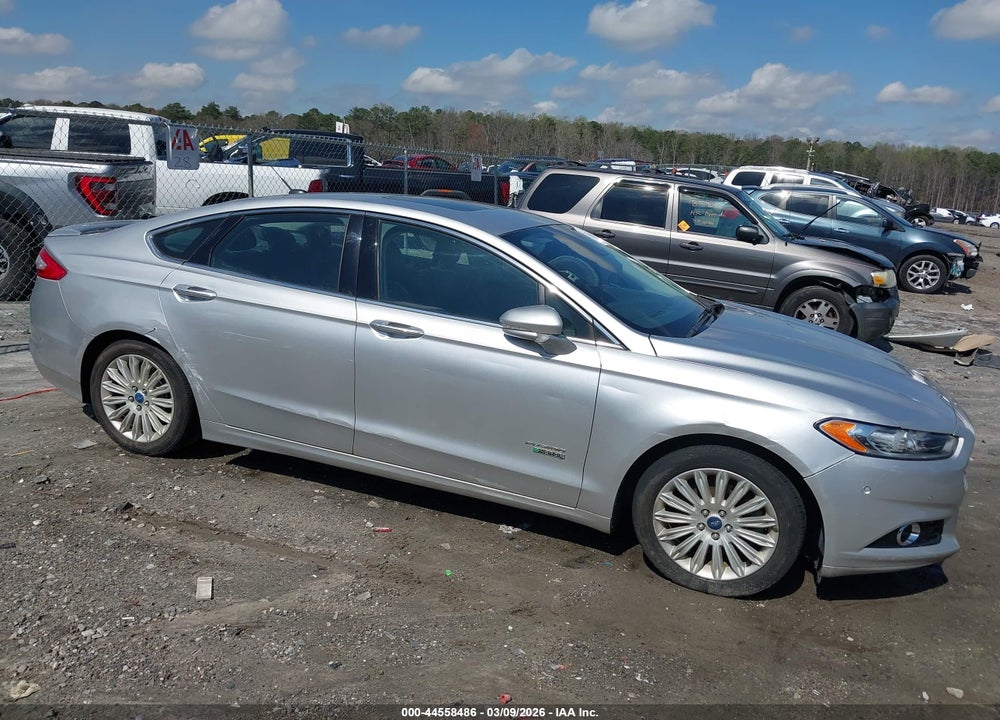 2013 FORD FUSION ENERGI TITANIUM VIN: 3FA6P0SU7DR240762