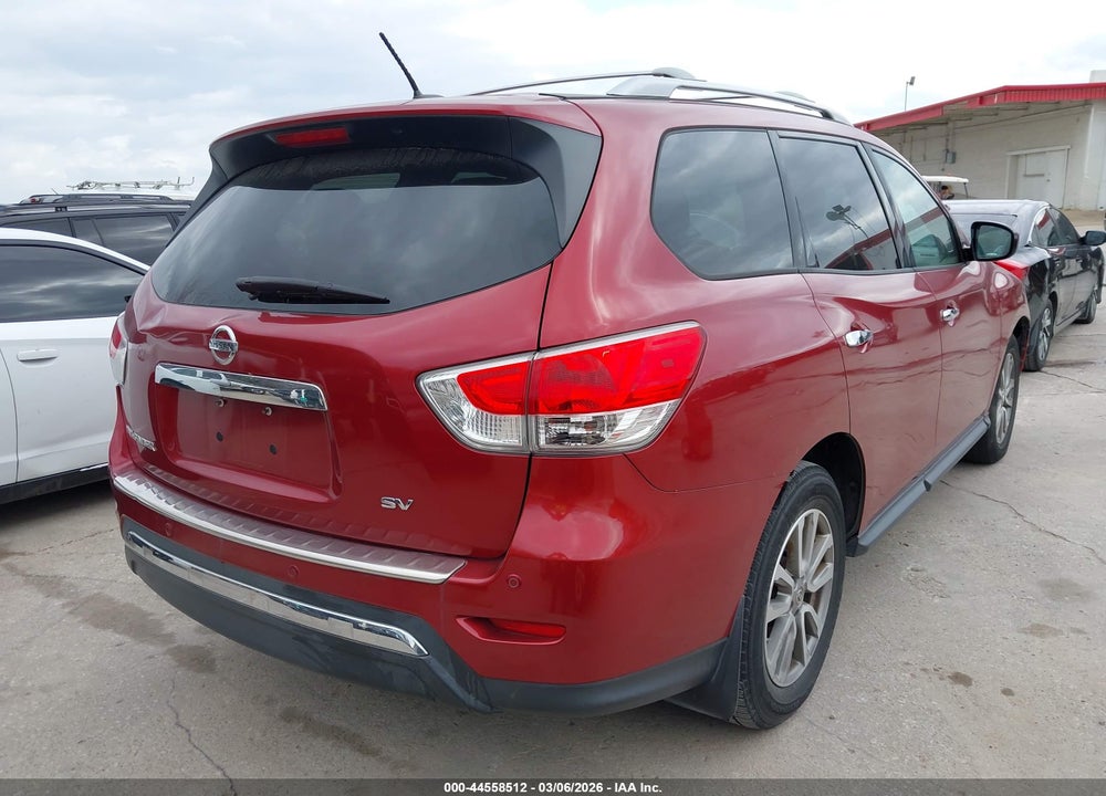 2015 NISSAN PATHFINDER SV VIN: 5N1AR2MN0FC705461