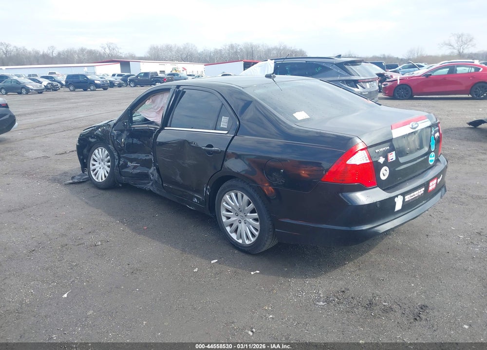 2011 FORD FUSION HYBRID VIN: 3FADP0L38BR142835