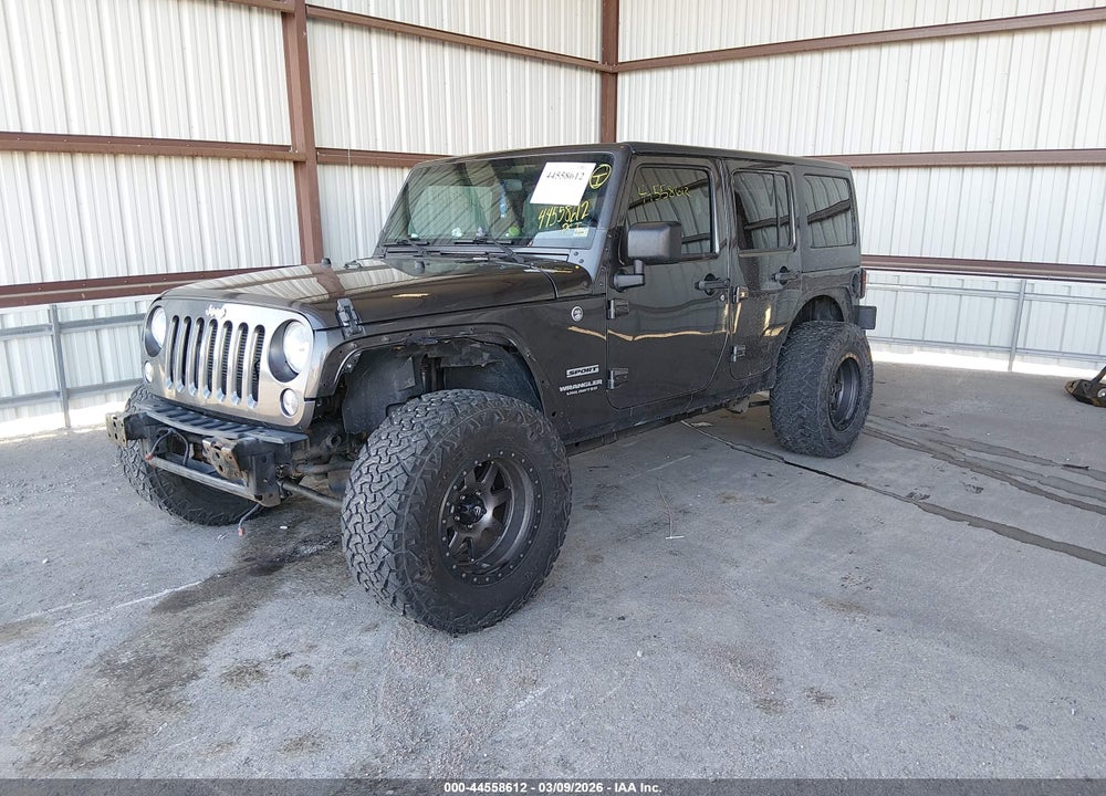 2016 JEEP WRANGLER UNLIMITED SPORT VIN: 1C4BJWDG1GL335759