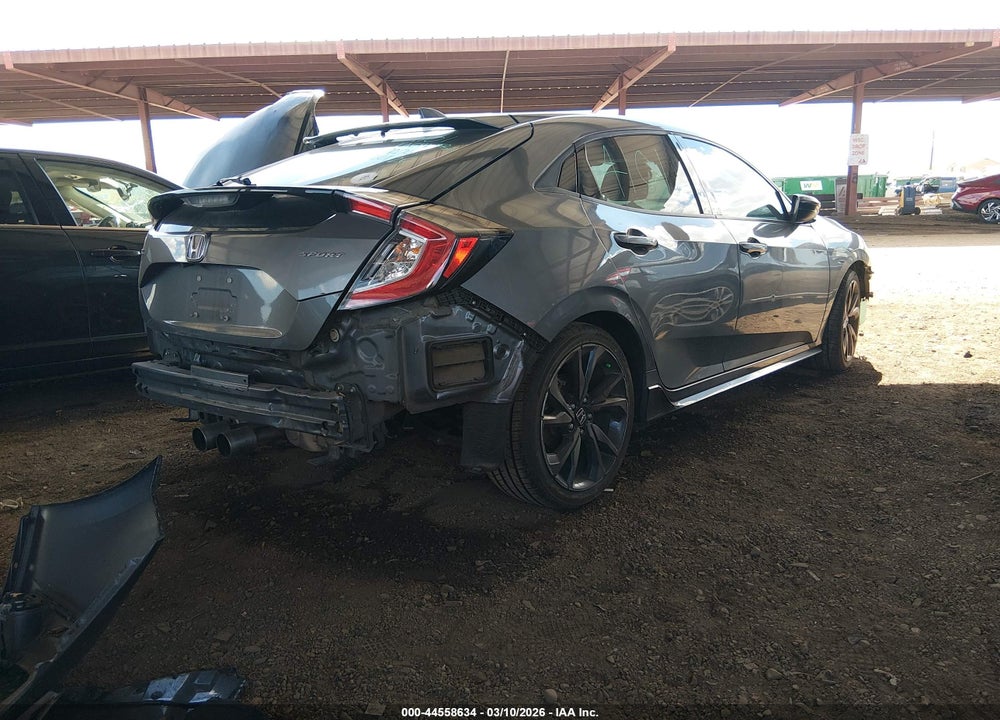 2018 HONDA CIVIC SPORT VIN: SHHFK7H49JU231212