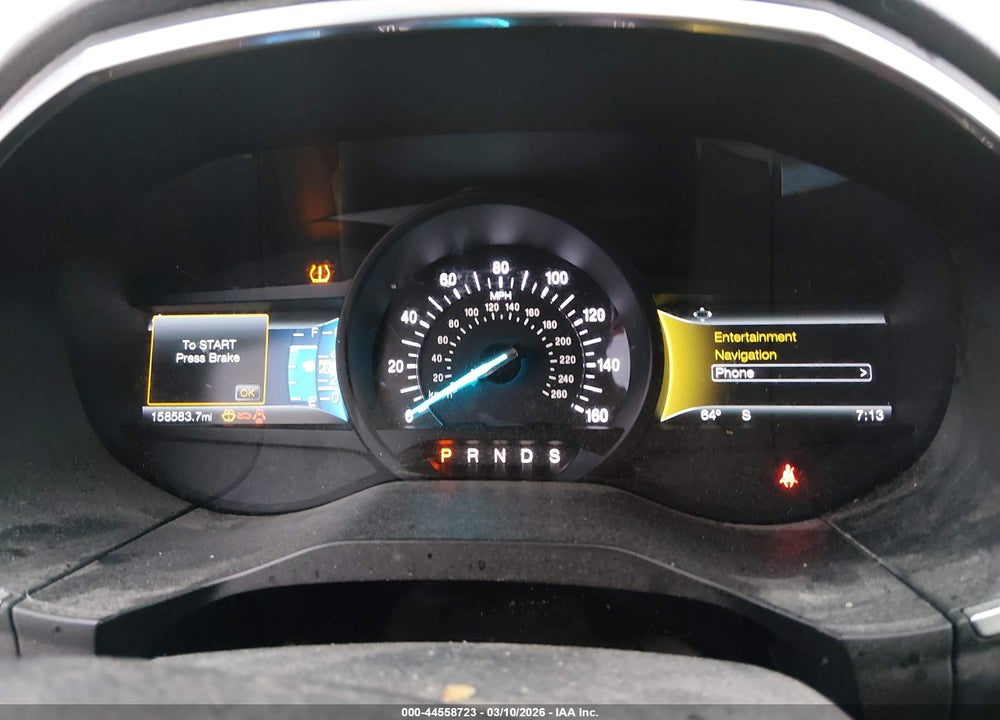 2015 FORD EDGE TITANIUM VIN: 2FMTK4K80FBB27139