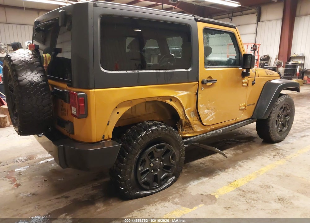 2014 JEEP WRANGLER WILLYS WHEELER VIN: 1C4AJWAG7EL319952