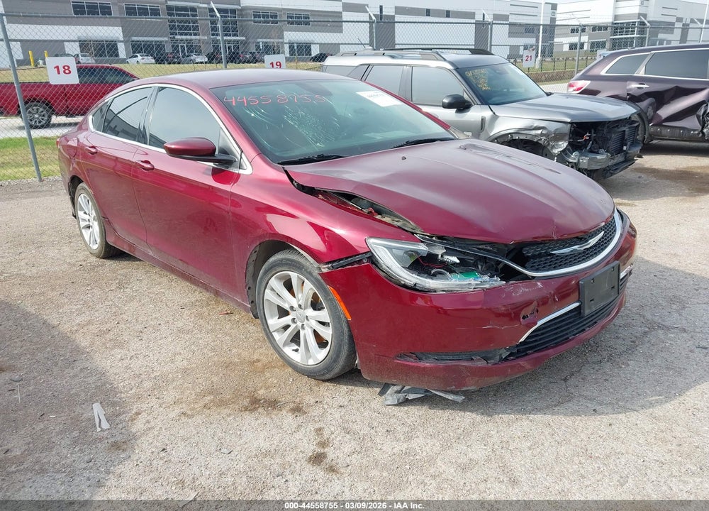 2015 CHRYSLER 200 LIMITED VIN: 1C3CCCAB3FN750479