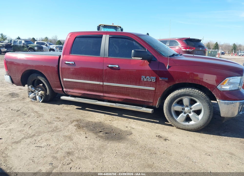 2016 RAM 1500 BIG HORN VIN: 3C6RR7LT3GG207944
