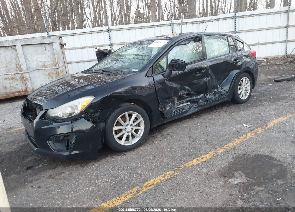 2014 SUBARU IMPREZA 2.0I PREMIUM VIN: JF1GPAC68E8264789