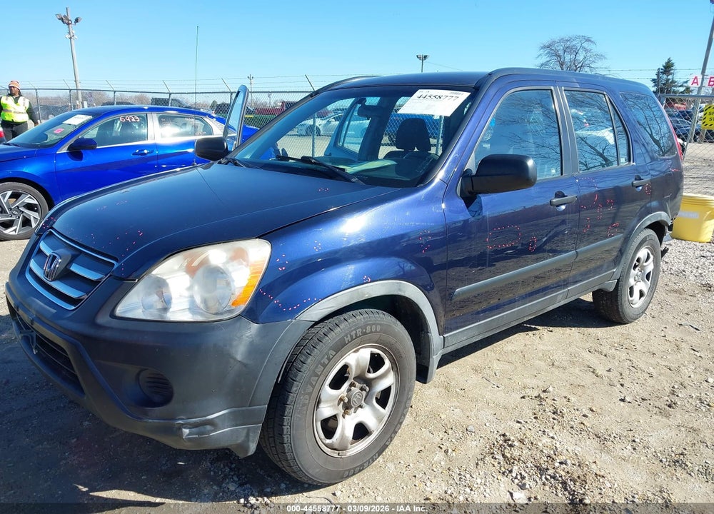 2006 HONDA CR-V LX VIN: JHLRD68506C008902